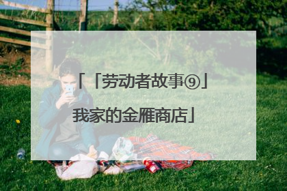 「劳动者故事⑨」我家的金雁商店