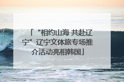 “相约山海 共赴辽宁”辽宁文体旅专场推介活动亮相韩国