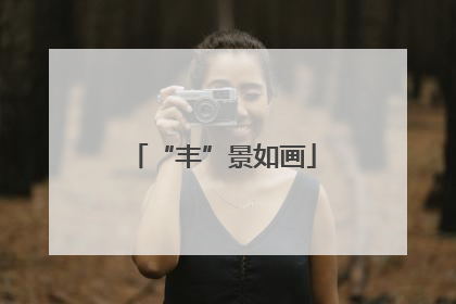 “丰”景如画