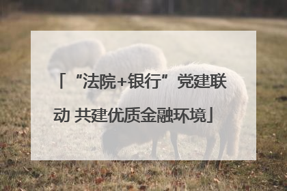 “法院+银行”党建联动 共建优质金融环境