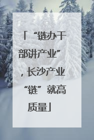 “链办干部讲产业”，长沙产业“链”就高质量