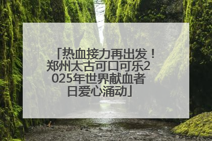 热血接力再出发！郑州太古可口可乐2025年世界献血者日爱心涌动