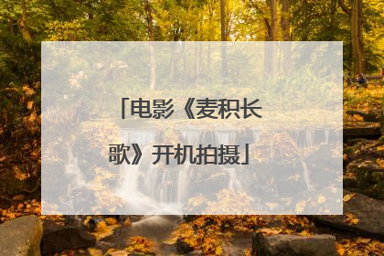 电影《麦积长歌》开机拍摄