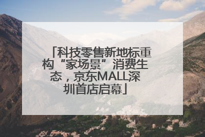 科技零售新地标重构“家场景”消费生态，京东MALL深圳首店启幕