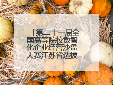 第二十一届全国高等院校数智化企业经营沙盘大赛江苏省选拔赛圆满落幕