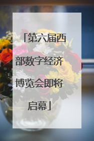 第六届西部数字经济博览会即将启幕