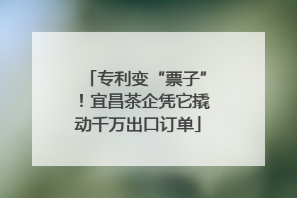 专利变“票子”！宜昌茶企凭它撬动千万出口订单