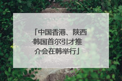 中国香港、陕西·韩国首尔引才推介会在韩举行