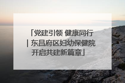 党建引领 健康同行｜东昌府区妇幼保健院开启共建新篇章