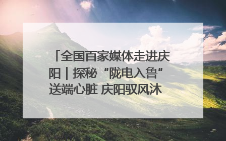 全国百家媒体走进庆阳｜探秘“陇电入鲁”送端心脏 庆阳驭风沐光点亮齐鲁万家