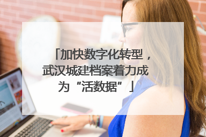 加快数字化转型，武汉城建档案着力成为“活数据”
