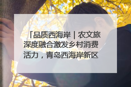 品质西海岸｜农文旅深度融合激发乡村消费活力，青岛西海岸新区的乡村振兴实践