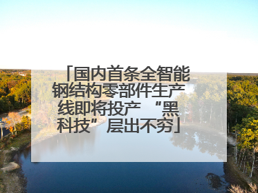 国内首条全智能钢结构零部件生产线即将投产 “黑科技”层出不穷