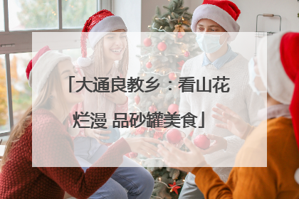 大通良教乡：看山花烂漫 品砂罐美食