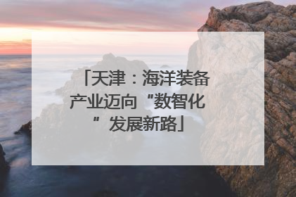 天津：海洋装备产业迈向“数智化”发展新路