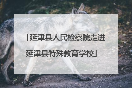 延津县人民检察院走进延津县特殊教育学校