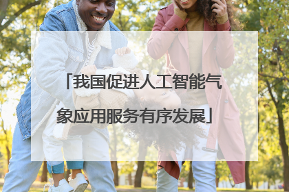 我国促进人工智能气象应用服务有序发展