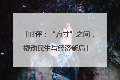时评：“方寸”之间，撬动民生与经济新局