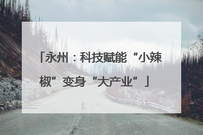 永州：科技赋能“小辣椒”变身“大产业”