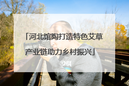 河北馆陶打造特色艾草产业链助力乡村振兴