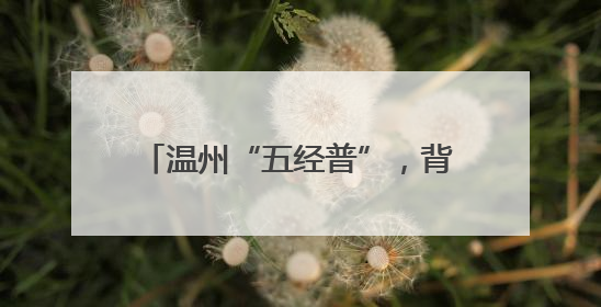 温州“五经普”，背后藏着哪些变化？