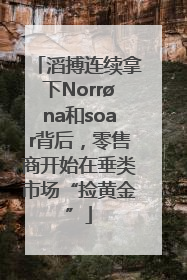 滔搏连续拿下Norrøna和soar背后，零售商开始在垂类市场“捡黄金”