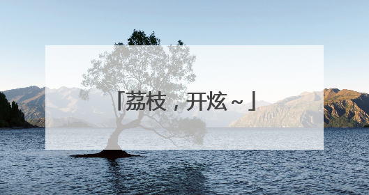 荔枝，开炫～
