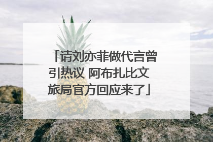 请刘亦菲做代言曾引热议 阿布扎比文旅局官方回应来了