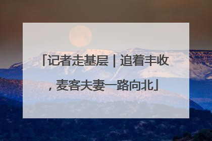 记者走基层｜追着丰收，麦客夫妻一路向北