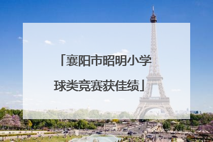 襄阳市昭明小学球类竞赛获佳绩