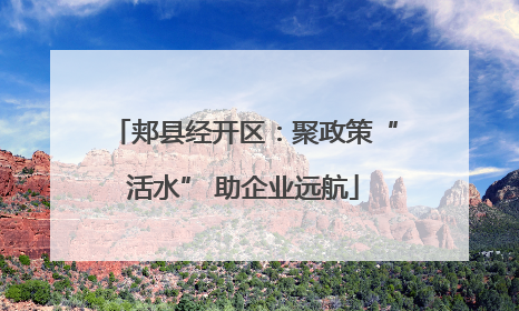 郏县经开区：聚政策“活水” 助企业远航