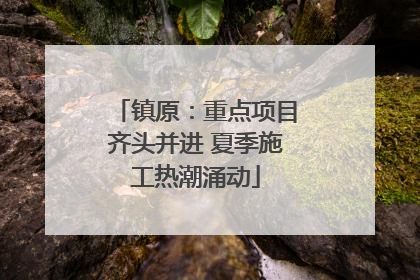 镇原：重点项目齐头并进 夏季施工热潮涌动