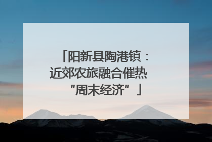 阳新县陶港镇：近郊农旅融合催热“周末经济”