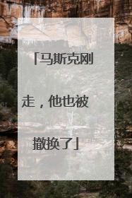 马斯克刚走，他也被撤换了