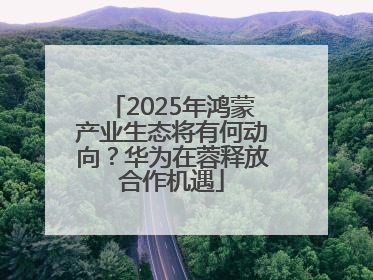 2025年鸿蒙产业生态将有何动向？华为在蓉释放合作机遇