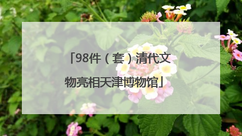 98件（套）清代文物亮相天津博物馆