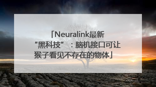 Neuralink最新“黑科技”：脑机接口可让猴子看见不存在的物体